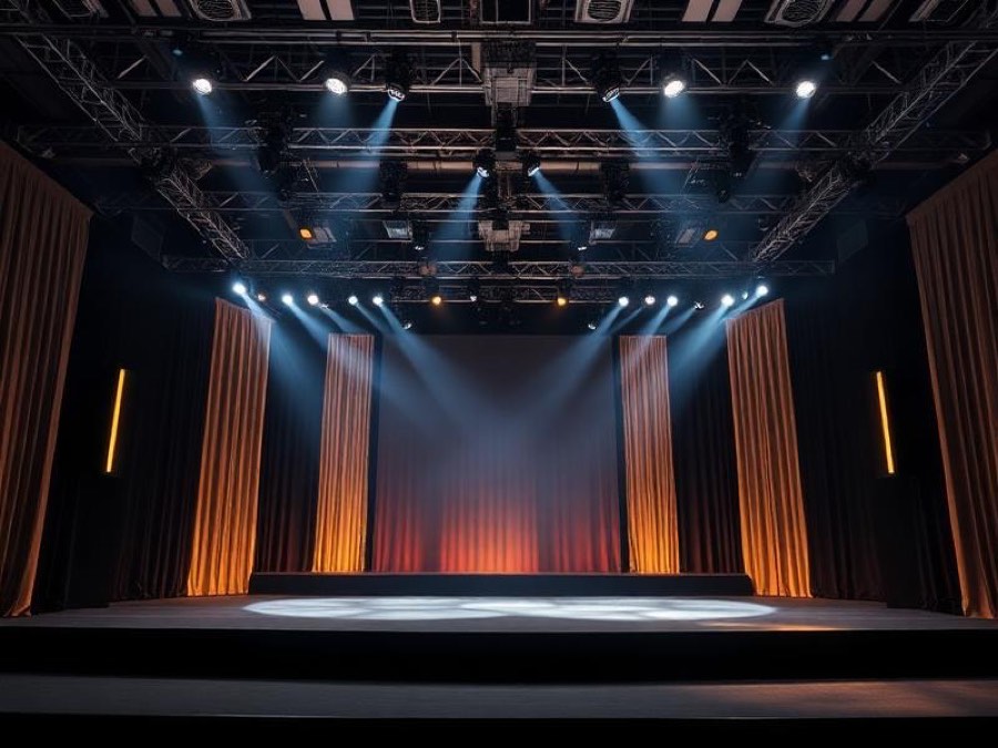 Award Night Stage Setup — Cultural Programs by Royal Events
