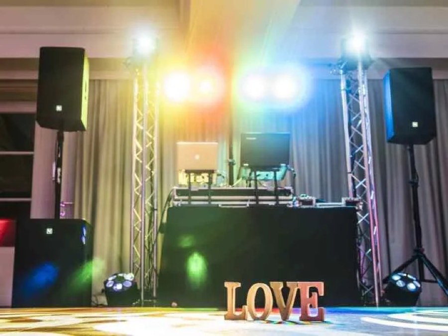 Wedding Reception DJ Booth — DJ by Royal Events