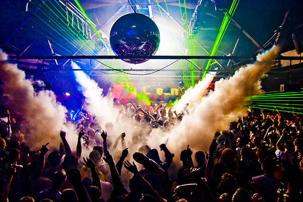 Live DJ and lighting show at a Royal Events celebration
